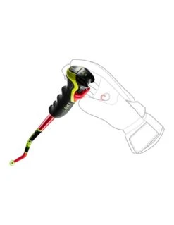 Bâtons De Ski Leki Worldcup GS 3D Bright Red / Black -Ski Équipements Boutique batons de ski leki worldcup gs 3d bright red black 2