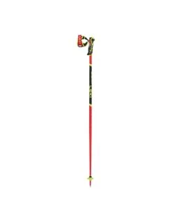 Bâtons De Ski Leki Worldcup SL 3D Bright Red / Black / Neon Yellow