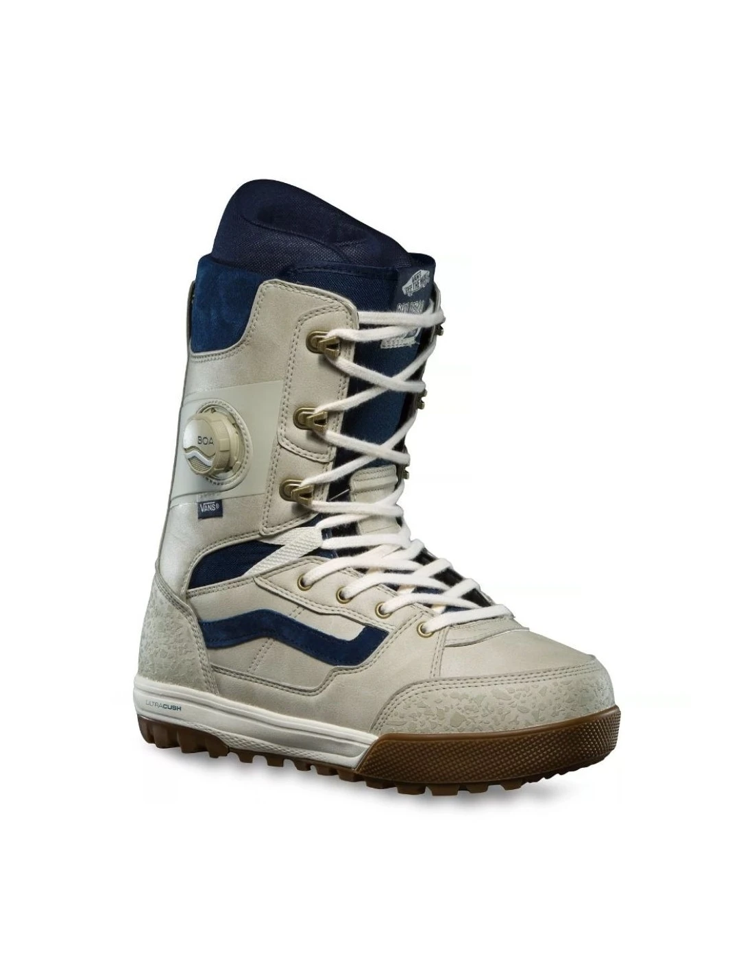 Vans Boots De Snowboard Invado Pro Dan Leidahl Khaki / Navy 1 Vans Boots De Snowboard Invado Pro Dan Leidahl Khaki / Navy