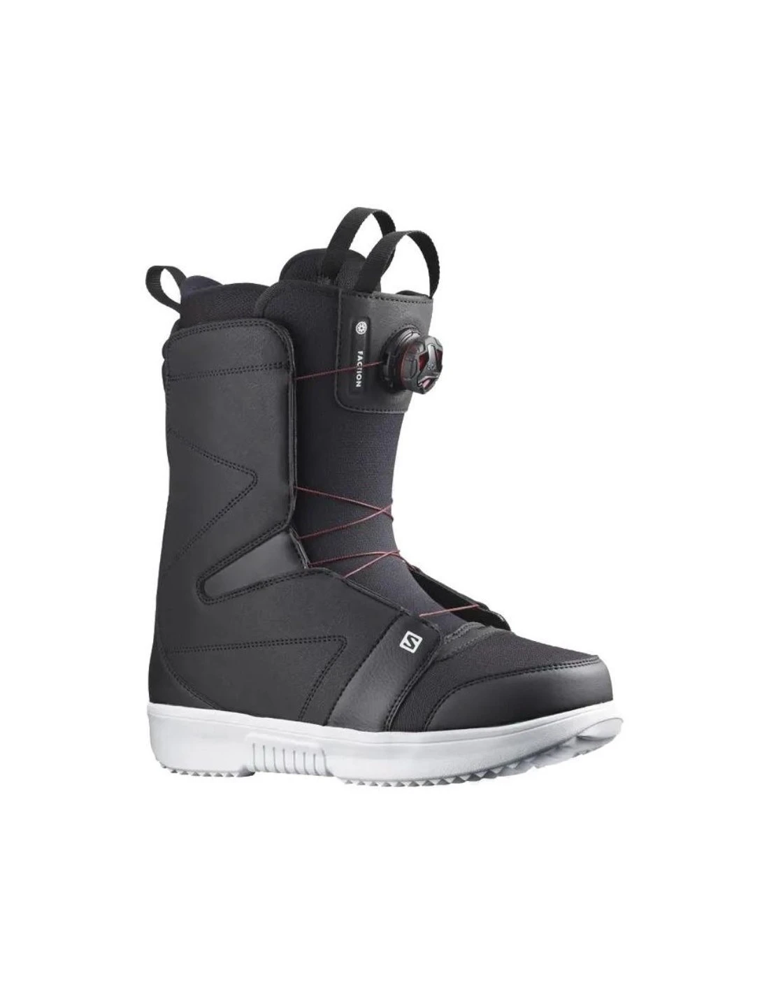 Boots De Snowboard Salomon Faction Boa Black / Black White 1 Boots De Snowboard Salomon Faction Boa Black / Black White