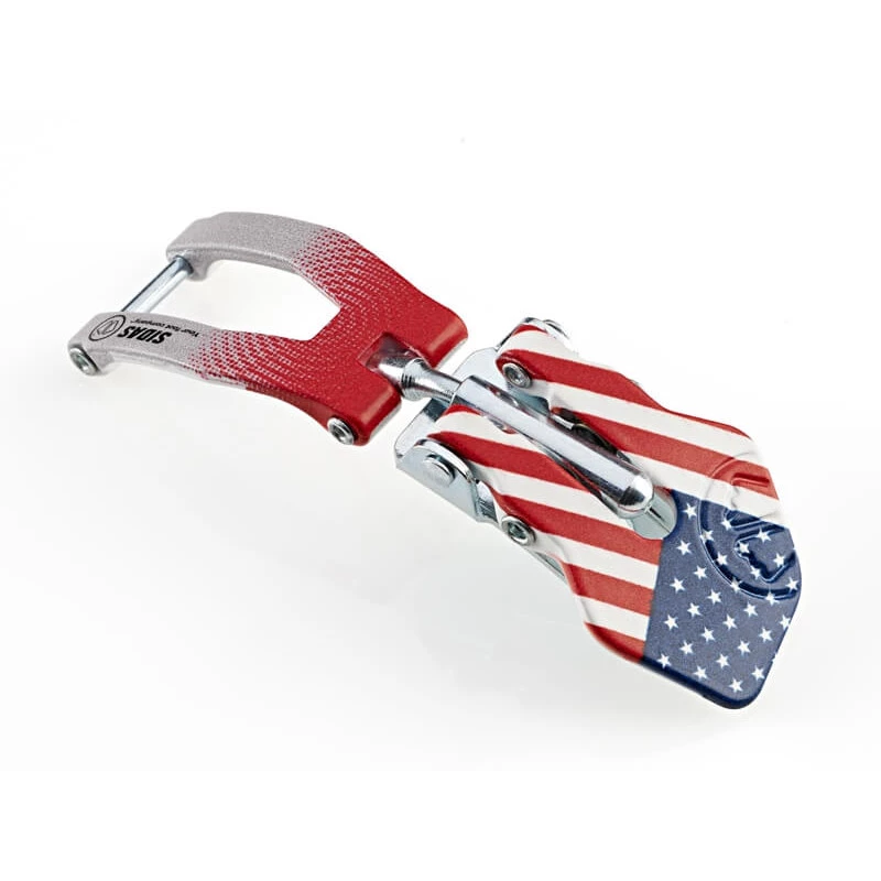 Boucles De Chaussures De Ski Sidas Custom Flag Buckle Usa 1 Boucles De Chaussures De Ski Sidas Custom Flag Buckle Usa
