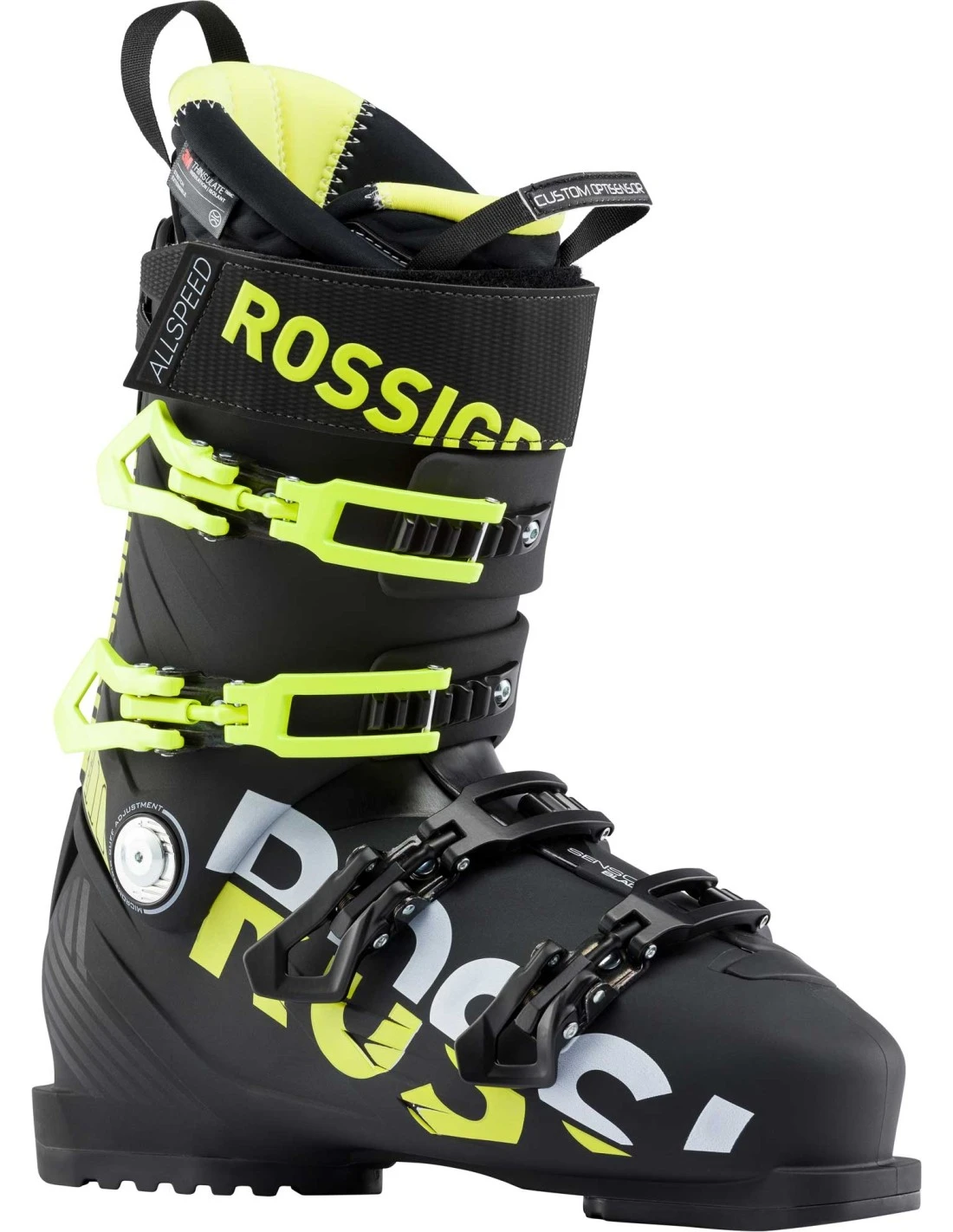 Chaussures De Ski Rossignol Allspeed Pro 110 Black / Green