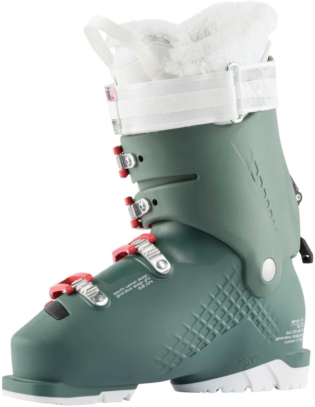 Chaussures De Ski Rossignol Alltrack Girl Khaki 4 Chaussures De Ski Rossignol Alltrack Girl Khaki – Image 4