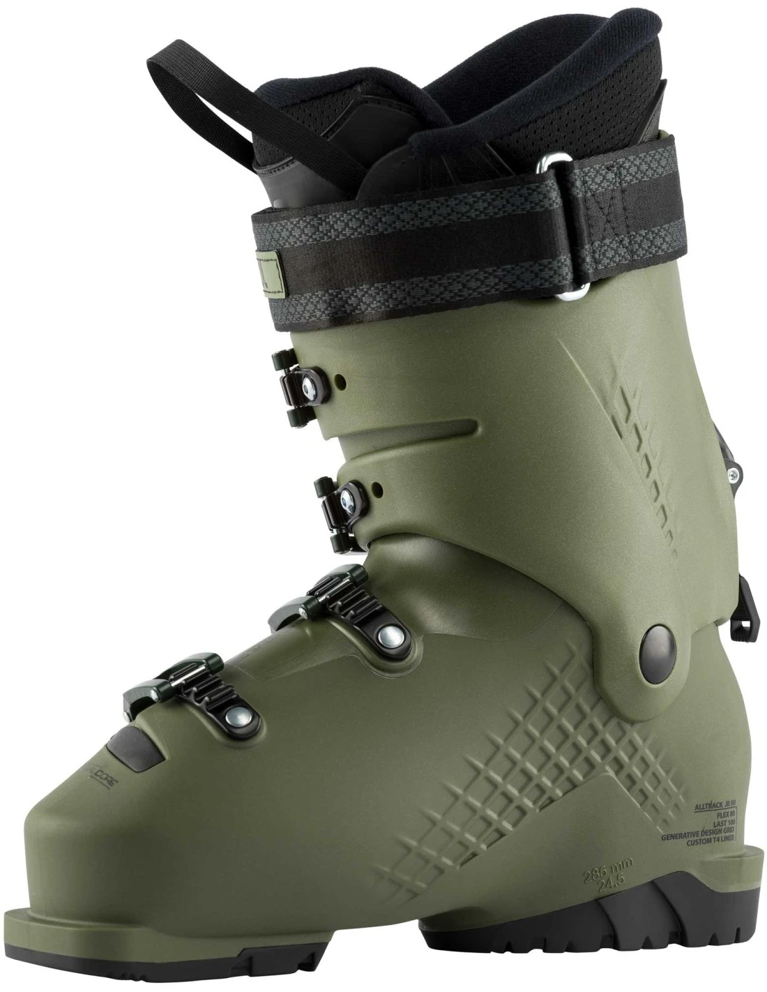 Chaussures De Ski Rossignol Alltrack Jr 80 Khaki Green 2 Chaussures De Ski Rossignol Alltrack Jr 80 Khaki Green – Image 2