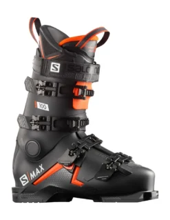 Chaussures De Ski Salomon S/max 100 Black / Orange