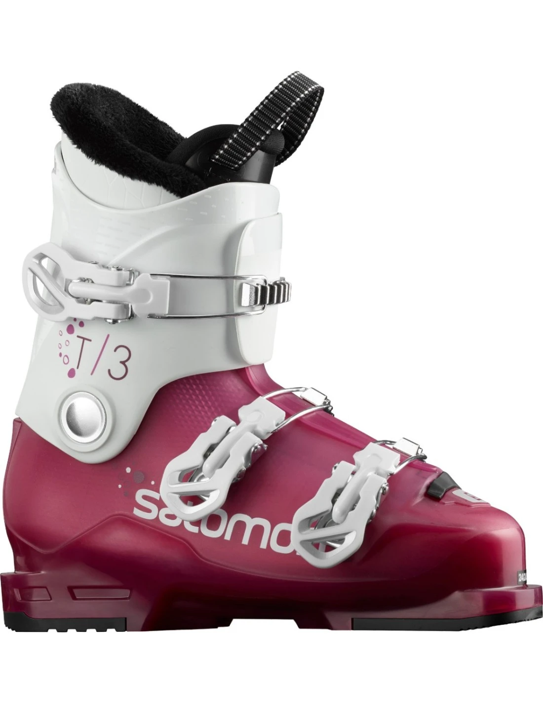 Chaussures De Ski Salomon T3 Rt Girly Pink / White 1 Chaussures De Ski Salomon T3 Rt Girly Pink / White