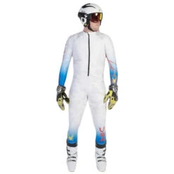 Combinaison De Ski Spyder Performance Gs Jr White Multi