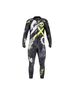 Combinaison Ski Racing Head Race Suit Man Rebels Black