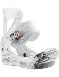 Fixation De Snowboard Salomon Mirage White -Ski Équipements Boutique fixation de snowboard salomon mirage white 2