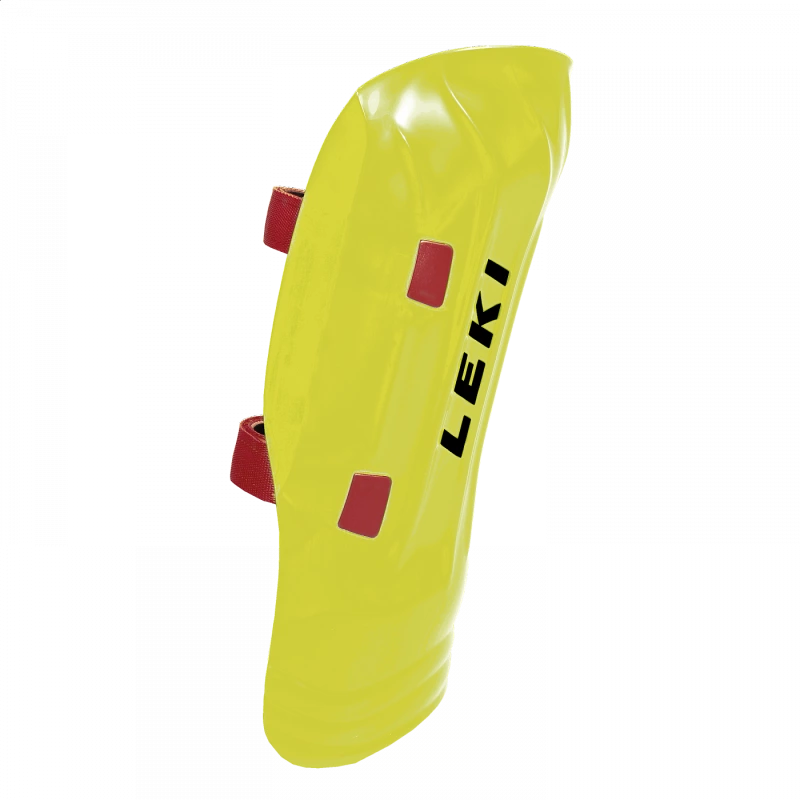Protections Racing Leki Shin Guard Worldcup Pro Neon 1 Protections Racing Leki Shin Guard Worldcup Pro Neon