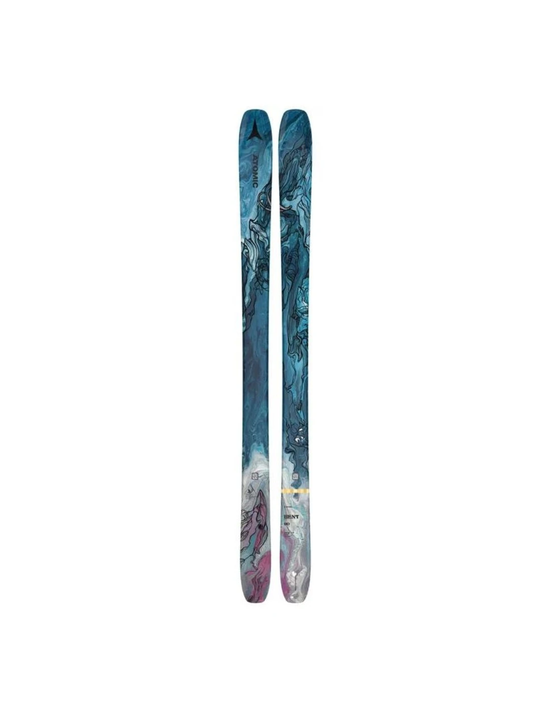Ski Atomic Bent Chetler 90 Metalic Blue / Grey 1 Ski Atomic Bent Chetler 90 Metalic Blue / Grey